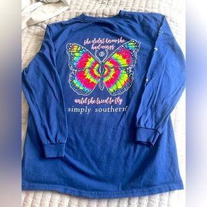 Simply Southern long sleeve girl
